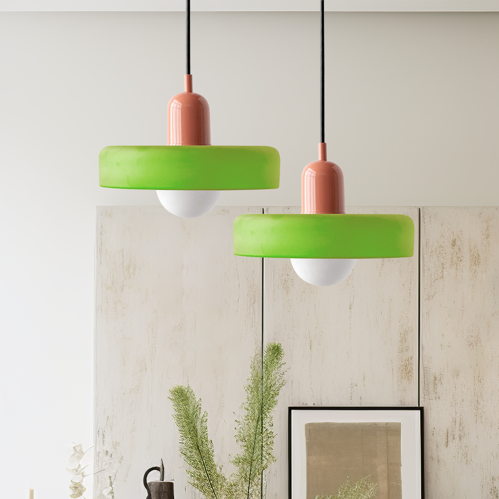 Nizera - Colored Glass Pendant Lamp