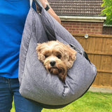 Calming bed for dogs in the car