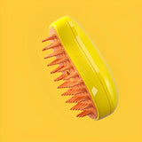 Steaming dog brush