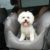 Calming bed for dogs in the car