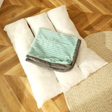 Orthopaedic dog pillow with removable cover