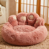 Plush™ | Bear Paw Cuddle Bed for pets