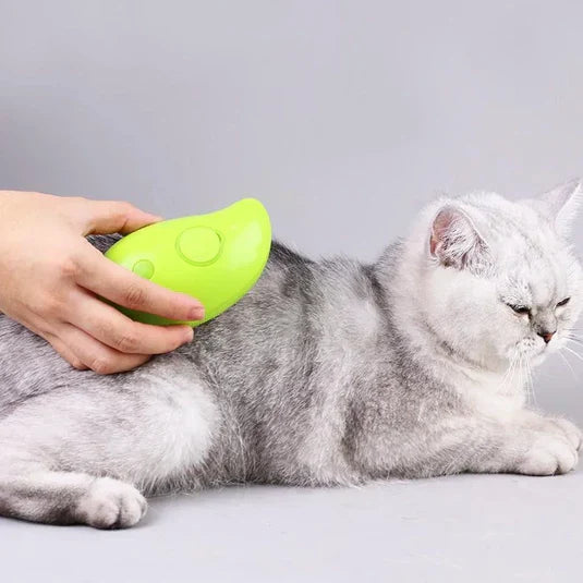 Steamy Brush™: Keep Your Home Free of Cat Hair!