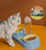 Cat Bowl and Water Bottle Combo: The Ultimate Dining Experience for Your Cat!