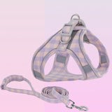 Yellow cat harness